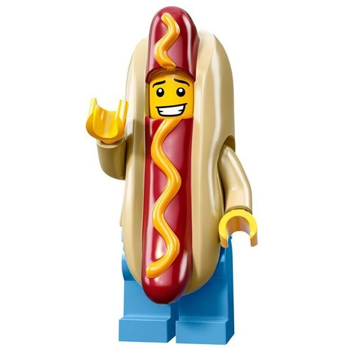 lego hot dog man plush