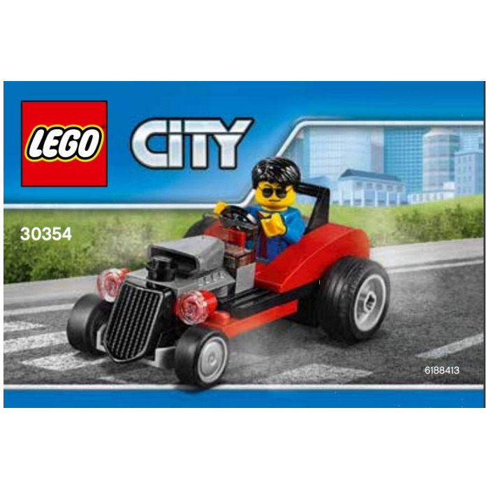 Lego City Hot Rod and Driver 30354 New Sealed Polybag 