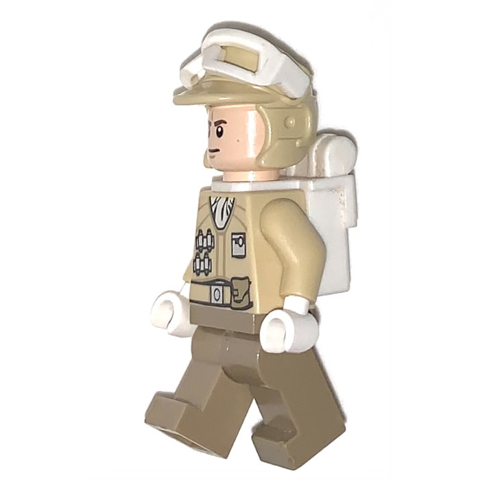 Lego figura minifig Star Wars Hoth Rebel Pilot 7130 140 