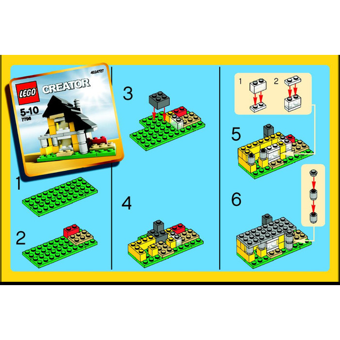 trofast instinkt Rådne LEGO House Set 7796 Instructions | Brick Owl - LEGO Marketplace