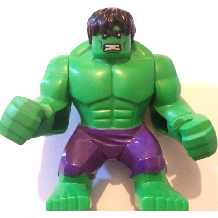 the hulk lego figure
