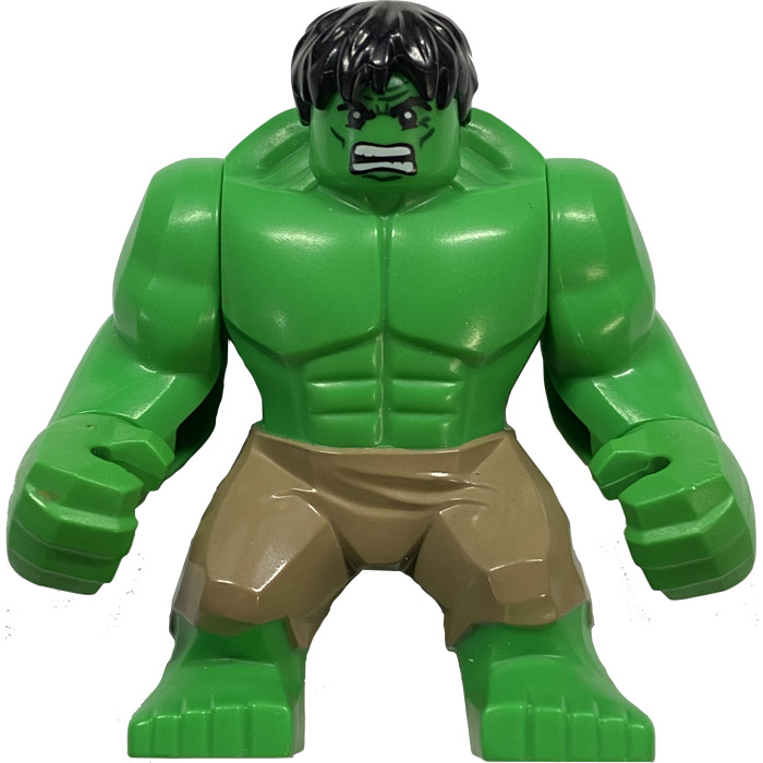 open haard Spelen met val LEGO Hulk Supersized Minifigure with Tan Pants | Brick Owl - LEGO  Marketplace