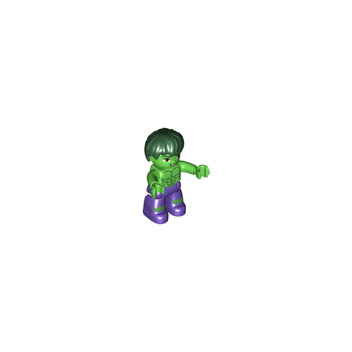LEGO Hulk with Dark Green Hair and Purple Trousers Duplo Figure | Brick Owl - LEGO Marketplace