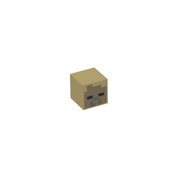 LEGO Husk Minecraft Head (19729) | Brick Owl - LEGO Marketplace