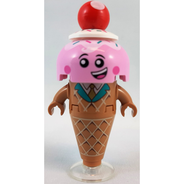 10x Lego ® Ice Cream Cone/Bag 11610 with eiskugeln/Meatballs 6254 NEW Beige & White 
