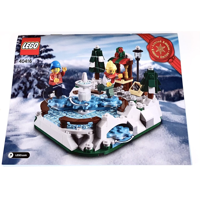 LEGO Ice Skating Rink Set 40416 Instructions