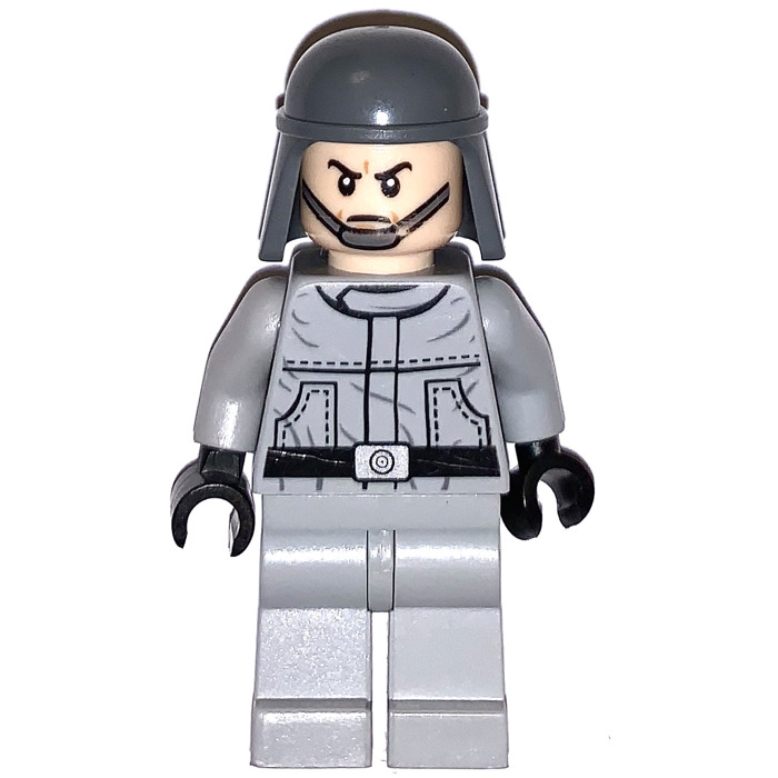Imperial AT-ST Driver 9679 Dual Head Goggles Star Wars LEGO Minifigure D79G 
