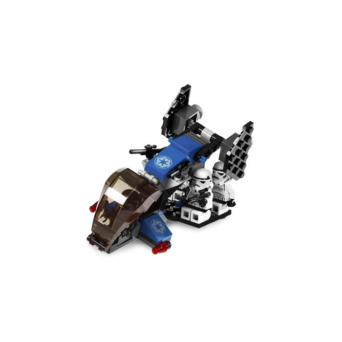 1 X LEGO SYSTEM cabina di pilotaggio GRIGIO TRASPARENTE NERO 10x6x3 WINDSCREEN Star Wars Kan 