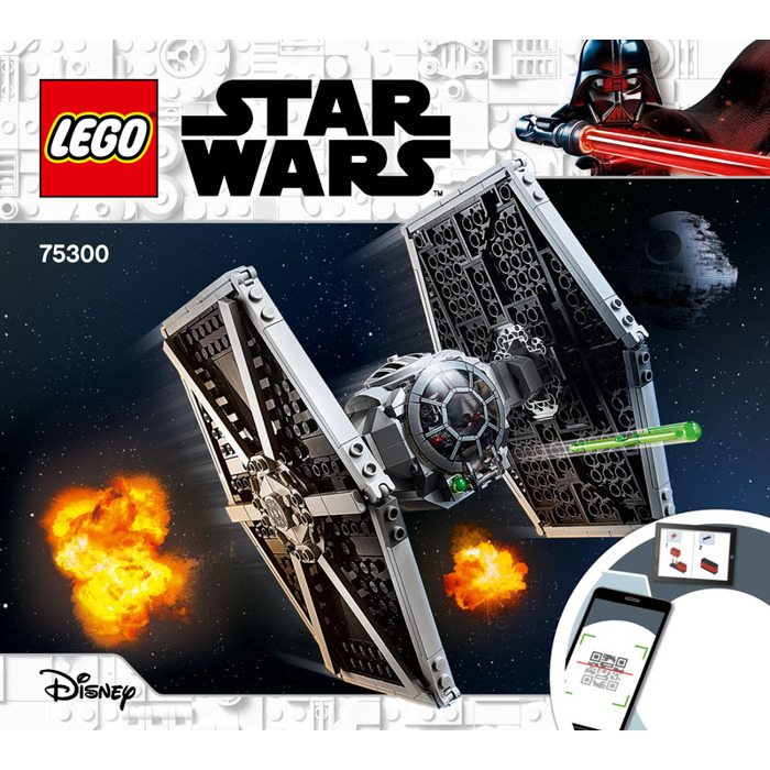 LEGO Imperial TIE Fighter Set 75300 Instructions | Brick Owl - LEGO ...