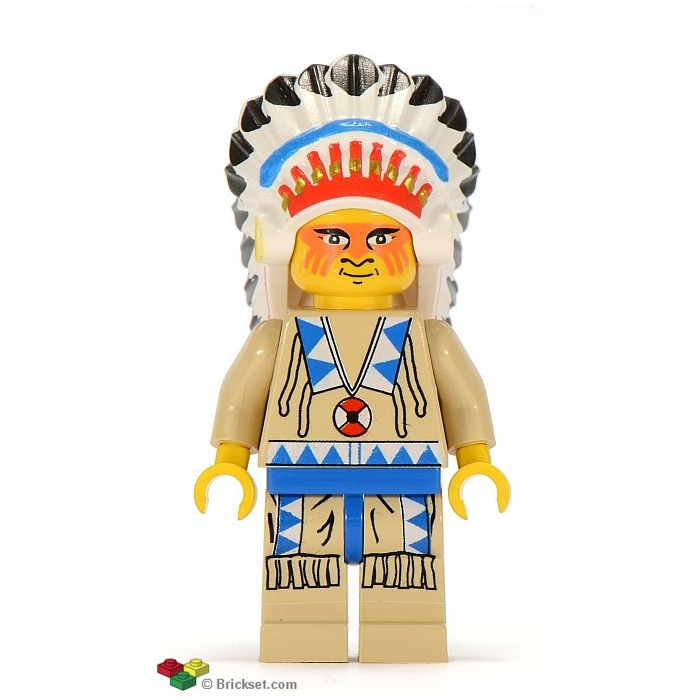 Sump blotte Magnetisk LEGO Indian Chief Minifigure | Brick Owl - LEGO Marketplace