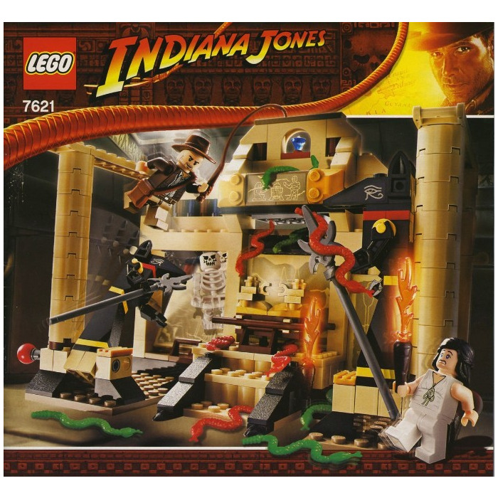 LEGO INDIANA JONES minifigure minifig from 7621 with accessories as new 