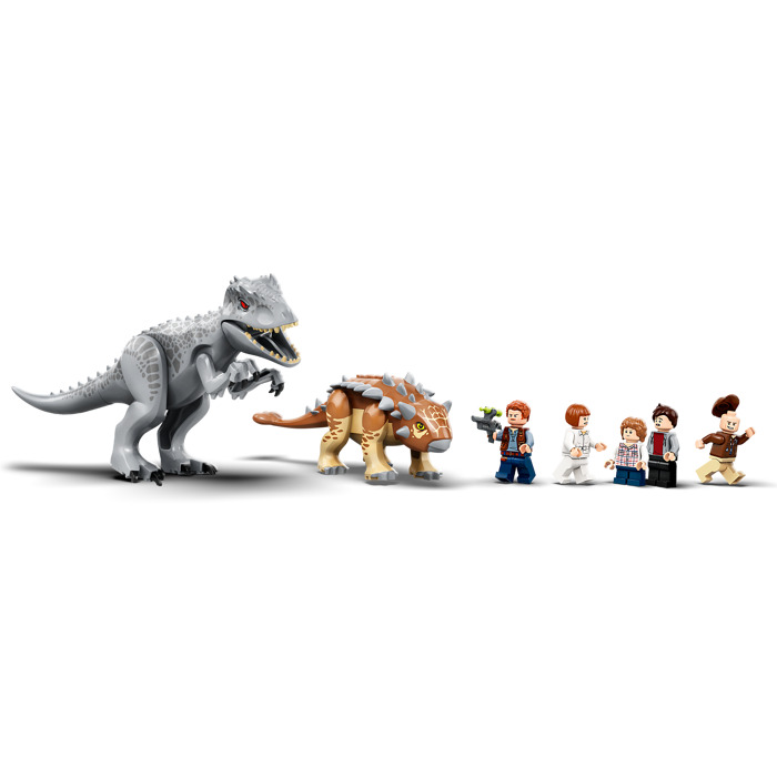 lego jurassic world indominus rex vs ankylosaurus
