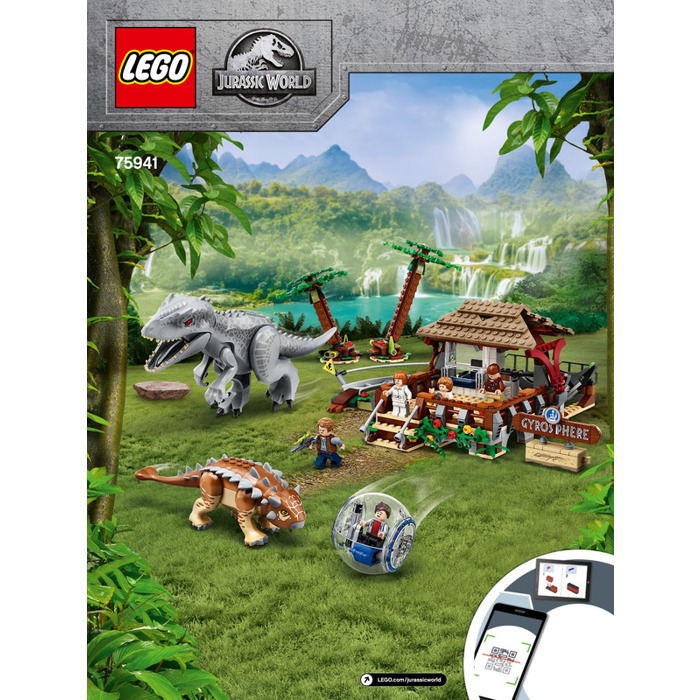 LEGO Indominus rex vs. Ankylosaurus 75941 Instructions Sæt | Brick Owl ...