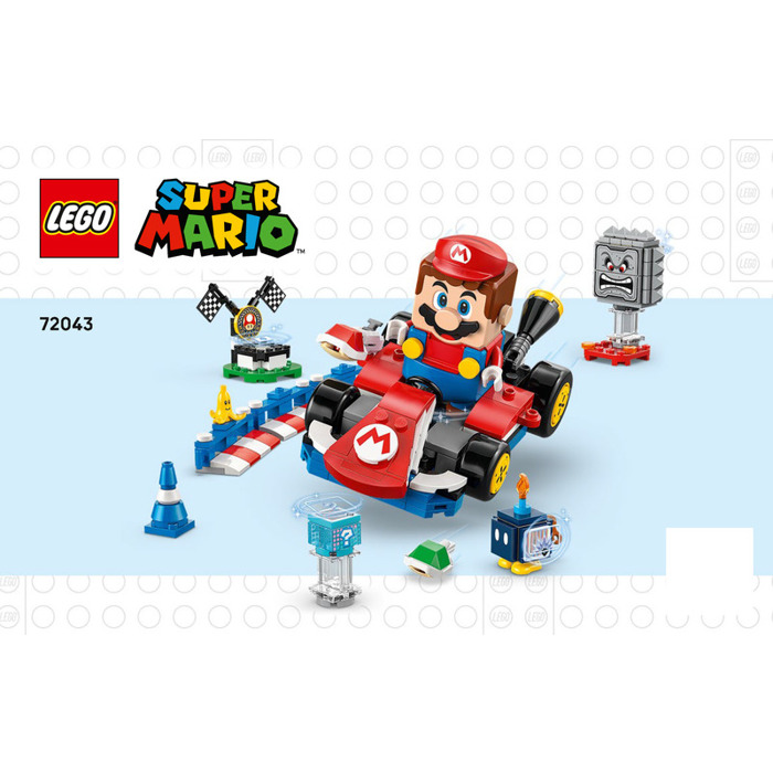 LEGO Interactive Mario & Standard Kart Set 72043 Instructions