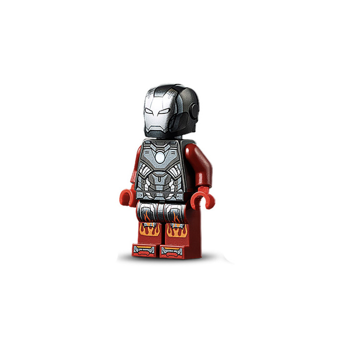 gray iron man lego