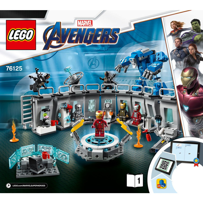 Iron Man Hall of Armor Set 76125 | Brick Owl - LEGO