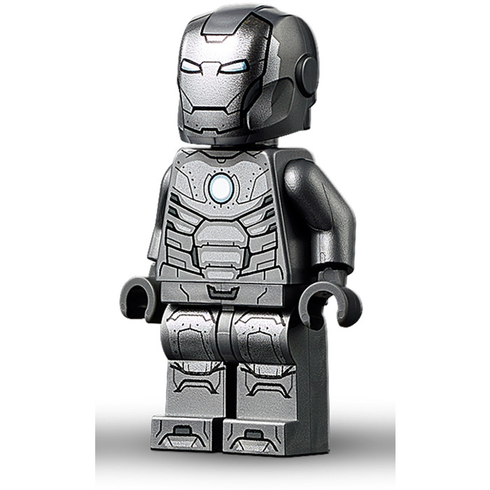 LEGO Iron Man Mark 2 Armor (Trans-Clear Head) Minifigure