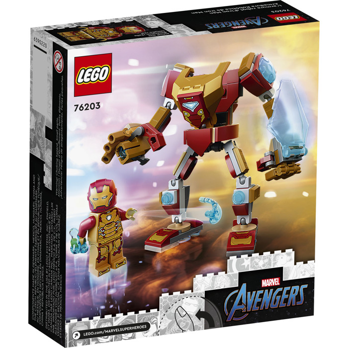 LEGO Iron Man Mech Armor 76203 Packaging | Brick Owl - LEGO Пазар