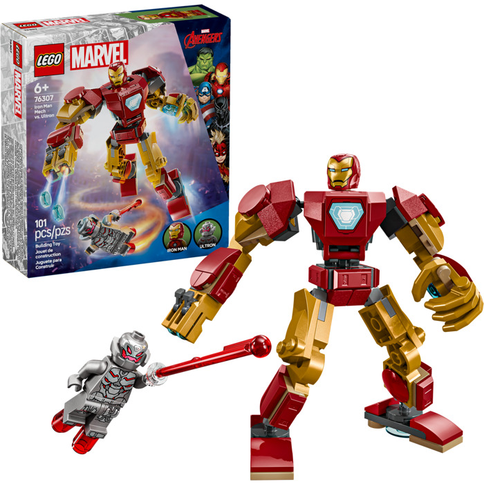 LEGO Iron Man Mech Vs Ultron Set 76307 Brick Owl LEGO Marketplace lego-iron-man-mech-vs-ultron-set-76307-brick-owl-lego-marketplace
