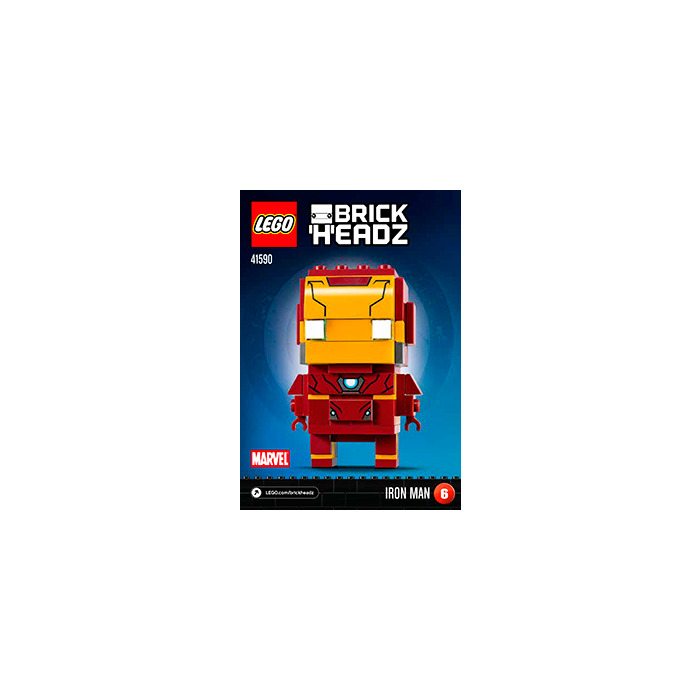 Gætte halvkugle lav lektier LEGO Iron Man Set 41590 Instructions | Brick Owl - LEGO Marketplace