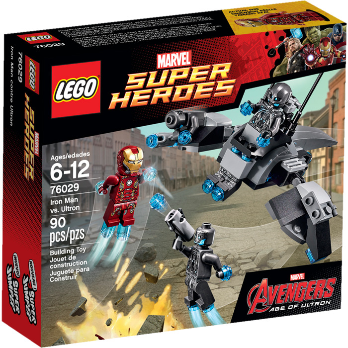 LEGO Iron Man vs. Ultron Set 76029  Brick Owl - LEGO 