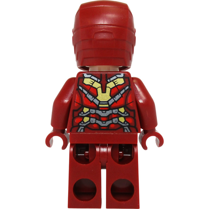 lronman LEGO Iron Man with Mark 43 Armor with Large Helmet Visor
