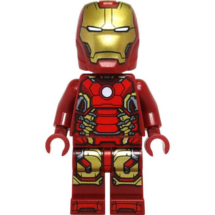 lronman LEGO Iron Man with Mark 43 Armor with Large Helmet Visor