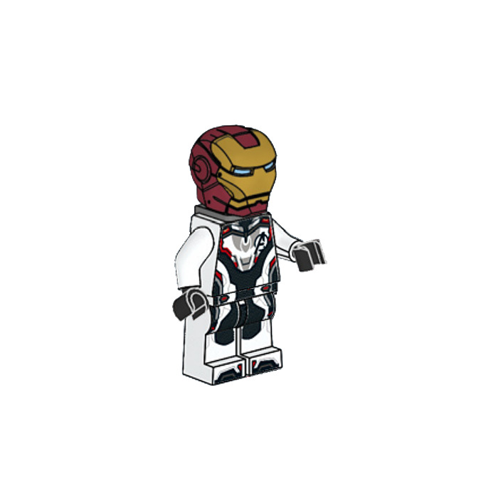 LEGO Iron Man with White Jumpsuit Minifigure Brick Owl LEGO