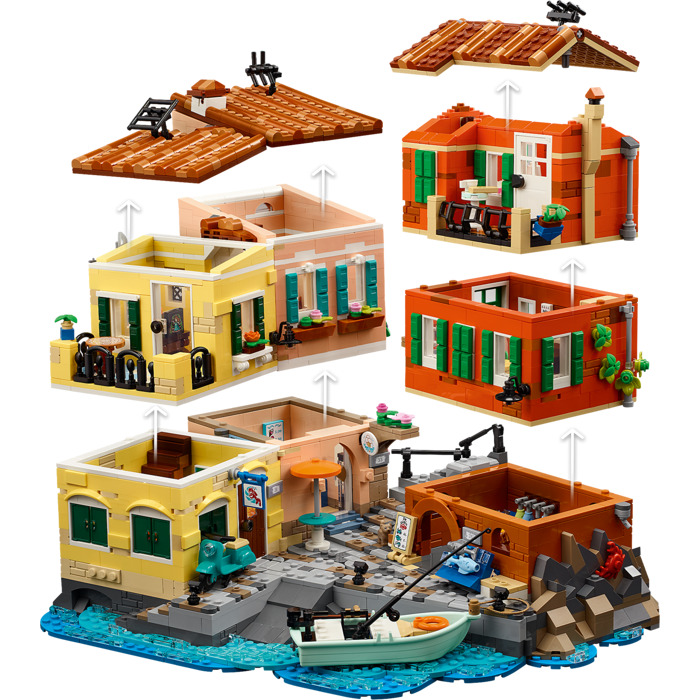 19個セット レゴ Italian Riviera 21359 | Brick Owl - LEGO 市場