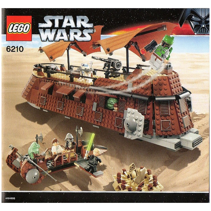 lego jabba's sail barge 6210