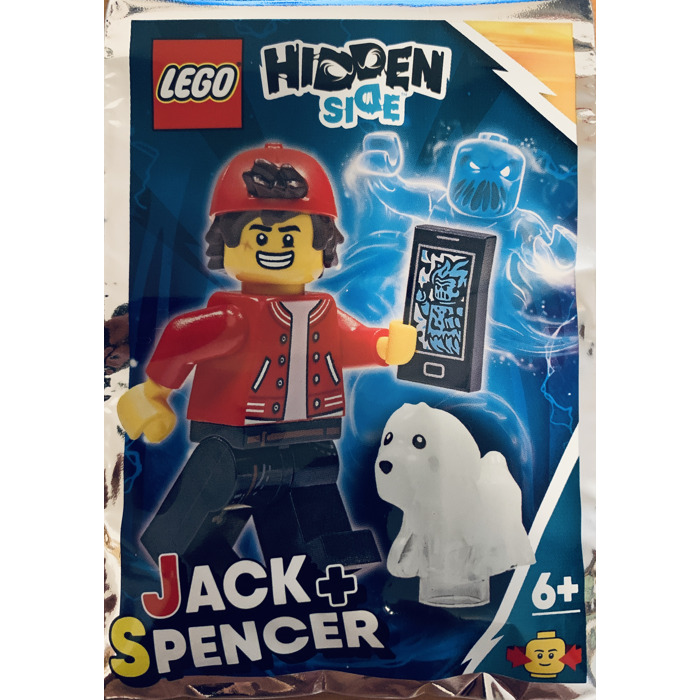Lego® 56202pb01, 56202, 6271329 Hidden Side animal chien fantôme blanc