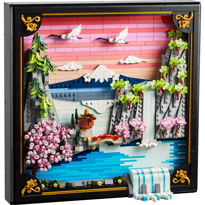 LEGO Japanese Cherry Blossom Landscape Set 31218 | Brick Owl