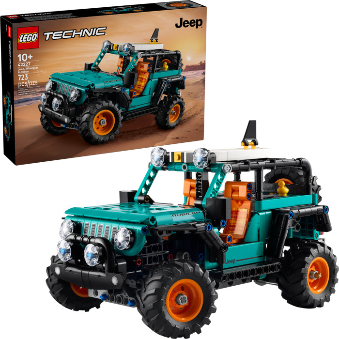 U　38 LEGO Jeep Wrangler Rubicon Set 42227 | Brick Owl