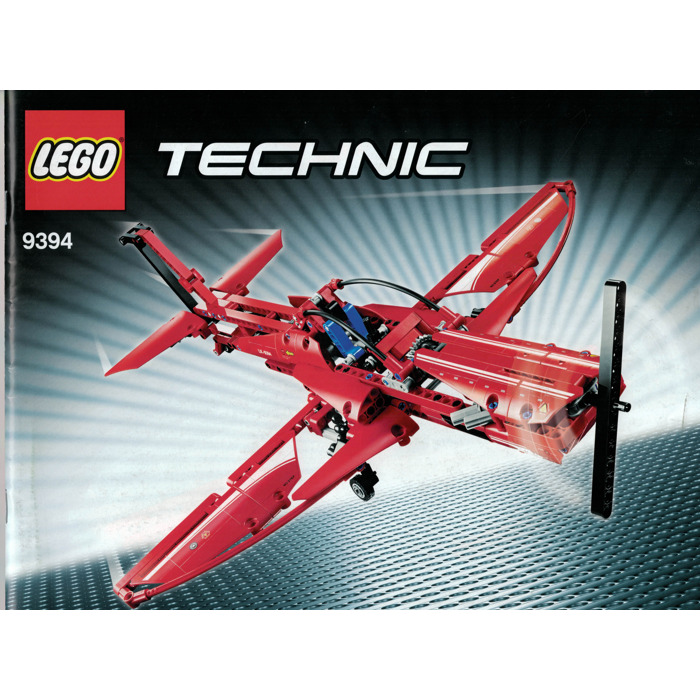 lego red plane instructions