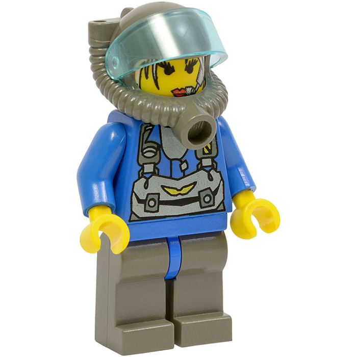 LEGO Minifig Accessory Helmet with Hose and Mouthpiece (30038 
