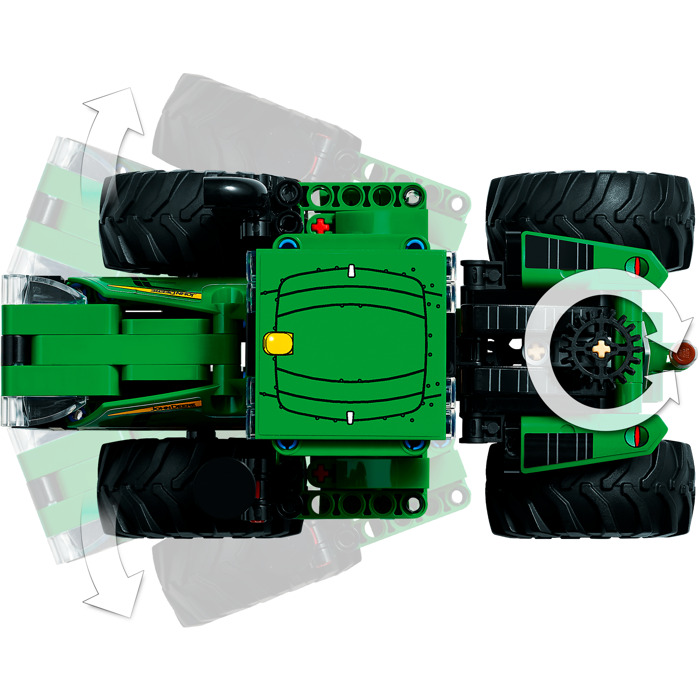 LEGO John Set - Owl 42136 Tractor 4WD LEGO Deere | Brick Marketplace 9620R