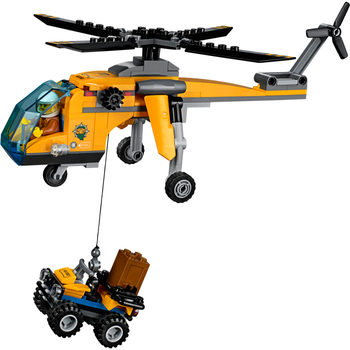 Jungle Cargo hélicoptère-Neuf Lego City 60158