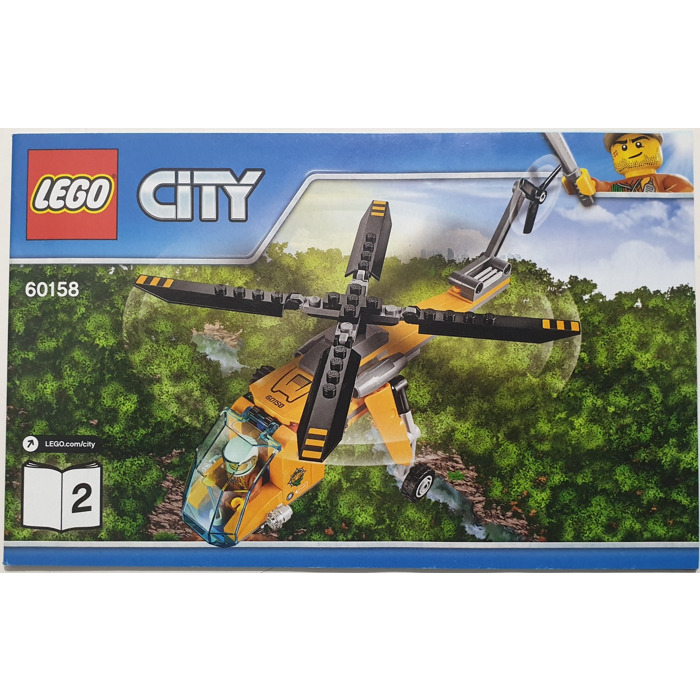 lego city jungle cargo helicopter