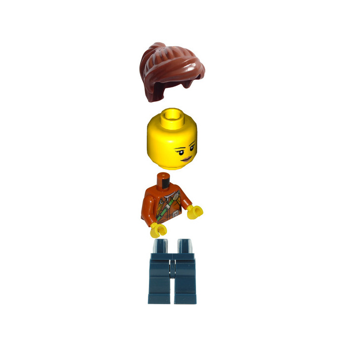 LEGO Jungle Exploration Woman Minifigure | Brick Owl - LEGO Marketplace