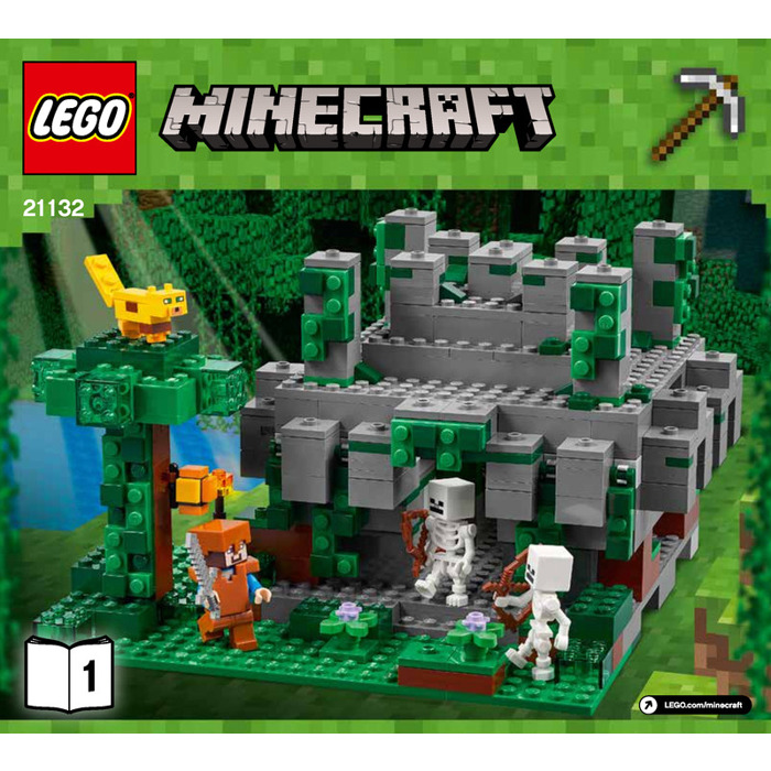 lego minecraft temple