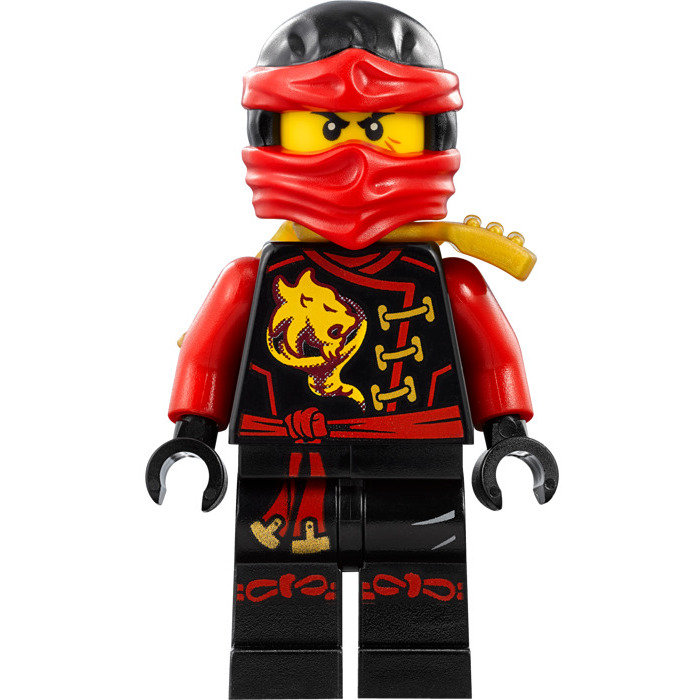 LEGO Red Ninjago Kai Minifigure Neck Bandana Accessory 