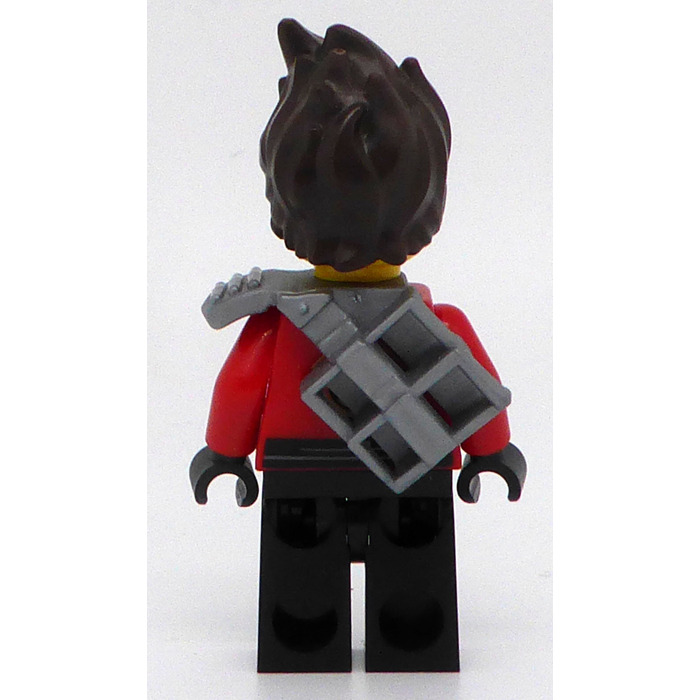 LEGO Kai with Spiked Hair Minifigure and Silver Katana Holder | Brick ...