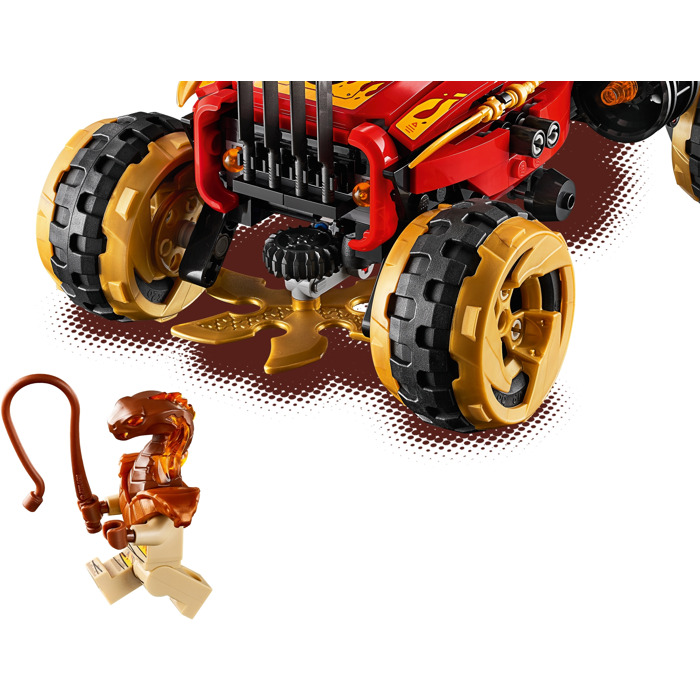 Lego Ninjago- 70675 Katana 4x4 Fordonsleksak, Byggsats 