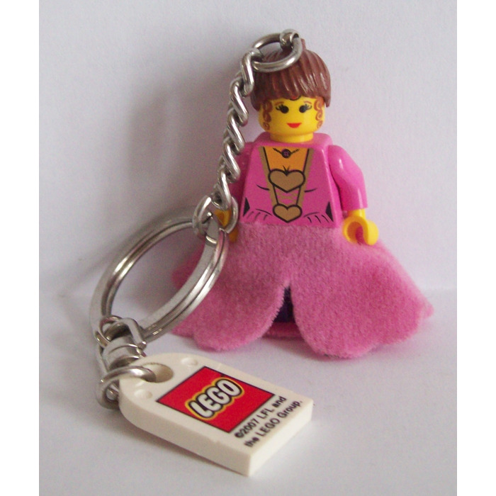 Lego Castle Princesse Keychain 