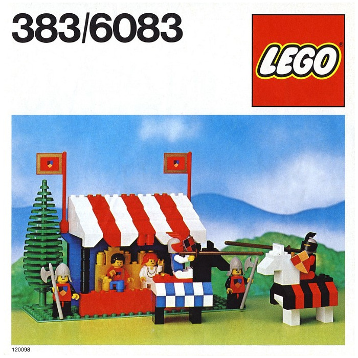 Set 6090 6080 6097 6074 6079 6278 6292... 2 x LEGO OldBrown Minifig Lance 3849 