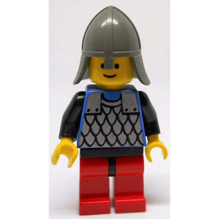 Lego 1 x Pointed Black Minifigure Helmet  Knight Soldier Army Neck Protector 