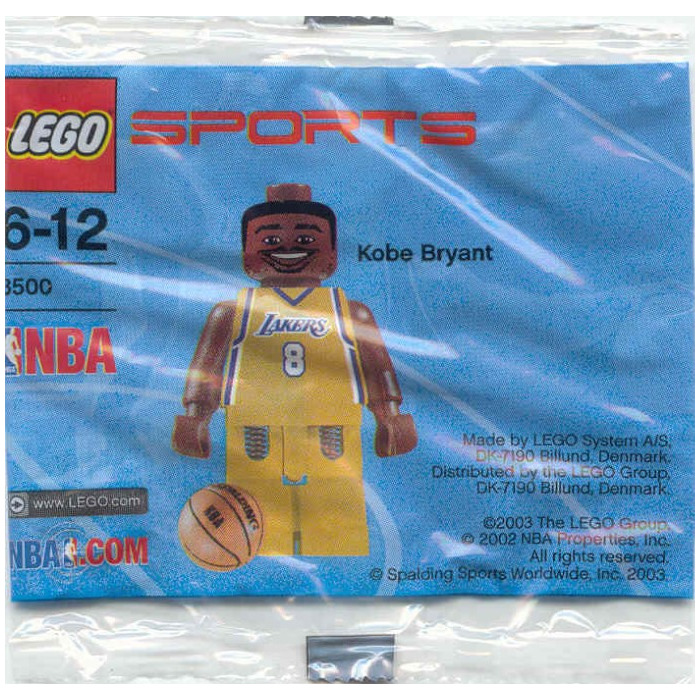 LEGO Minifigure - NBA - KOBE BRYANT (Los Angeles Lakers) (Mint