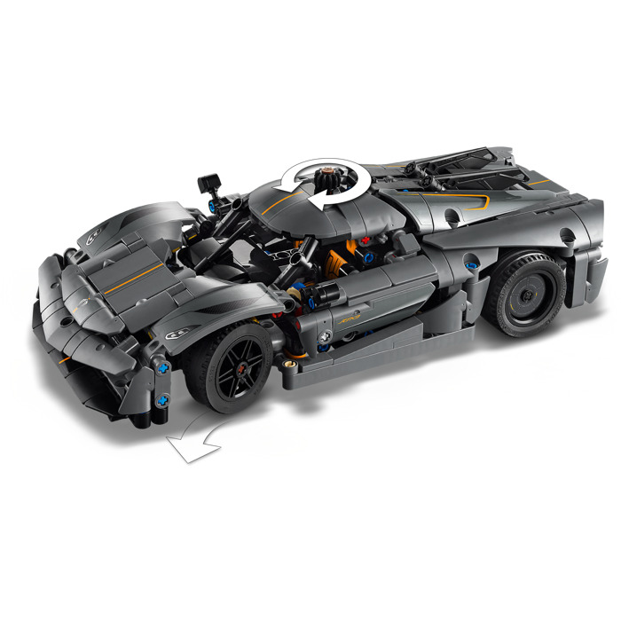 レゴ Koenigsegg Jesko Absolut Grey Hypercar 42173 | Brick