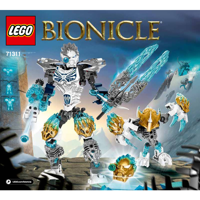 Bionicle Kopaka And Melum The Mask Maker Building Toy NEW Sealed Free Shipping 