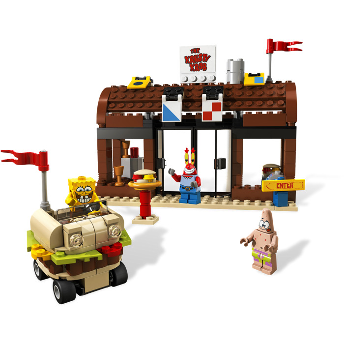 LEGO Mr Krabs with Big Smile Minifigure Comes In | Brick Owl